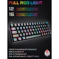 Клавиатура Jet.A Panteon T1 Pro (черный) фото 7
